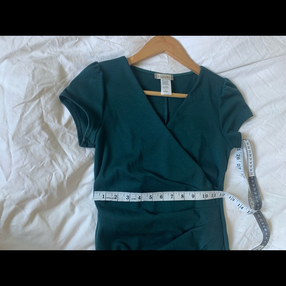 2/$20 EUC ModCloth Sheath Dress Pine - Picture 15 of 16